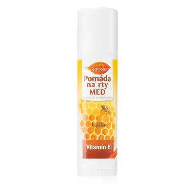 Bione Cosmetics Honey + Q10 védő és regeneráló ajak pomádé E-vitaminnal 17 ml