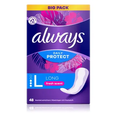 Always Daily Protect Long Fresh Scent tisztasági betétek illatosított 48 db