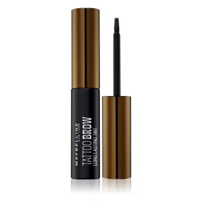 MAYBELLINE NEW YORK Tattoo Brow féltartós zselés szemöldökfesték árnyalat Light Brown 4.6 g