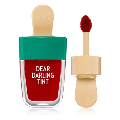 ETUDE Dear Darling Water Gel Tint Ice Cream ajakszínező géles textúrájú árnyalat #18 RD307 4,5 g