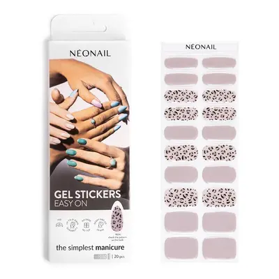 NEONAIL Easy On Gel Stickers körömmatrica árnyalat M04 20 db