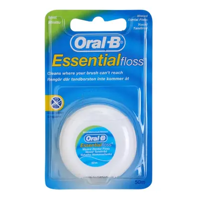 Oral B Essential Floss viaszolt mentolos fogselyem 50 m