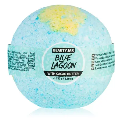 Beauty Jar Blue Lagoon fürdőgolyó kakaóvajjal 150 g