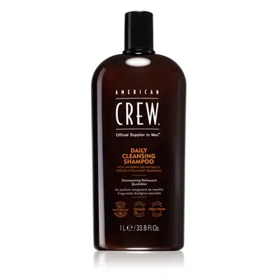 American Crew Daily Cleansing Shampoo tisztító sampon uraknak 1000 ml