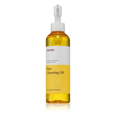 ma:nyo Pure Cleansing Oil mélyen tisztító olaj az arcbőr regenerálására és megújítására 200 ml