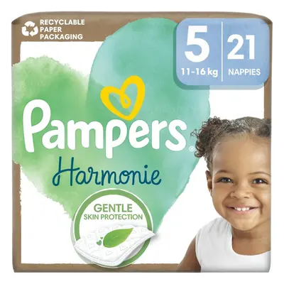 Pampers Harmonie Size 5 eldobható pelenkák 11-16 kg 21 db