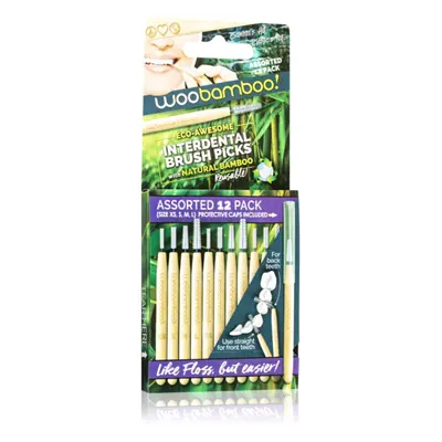 Woobamboo Eco Interdental Brush fogköztisztító kefék mix 12 db