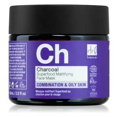 Dr Botanicals Charcoal arcmaszk 60 ml