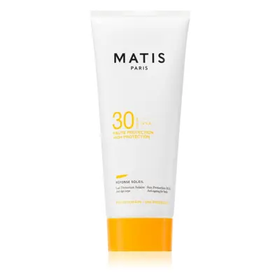 MATIS Paris Réponse Soleil Sun Protection Milk napozótej testre SPF 30 200 ml