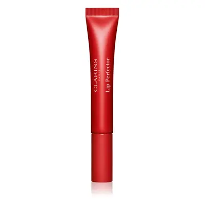 Clarins Lip Perfector Glow csillogó fény az arcra és a szájra árnyalat 23 pomegranate glow 12 ml