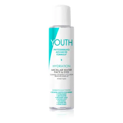 YOUTH Hydration Micellar Water Face & Eyes tisztító micellás víz az arcra és a szemekre 100 ml