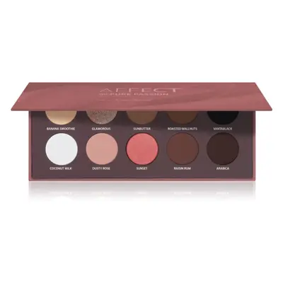 Affect Pressed Eyeshadow Palette szemhéjfesték paletta árnyalat Pure Passion 10x2 g