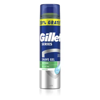 Gillette Series Aloe Vera nyugtató gél borotválkozáshoz 240 ml