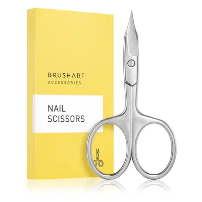 BrushArt Accessories Nail scissors körömvágó olló árnyalat SIlver