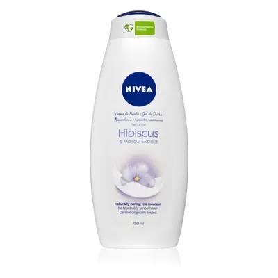 Nivea Hibiscus & Mallow Extract krémes tusoló gél maxi 750 ml