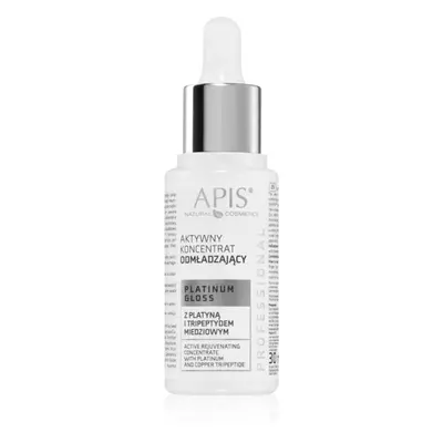 Apis Natural Cosmetics Platinum Gloss fiatalító koncentrált ápolás a feszes bőrért 30 ml