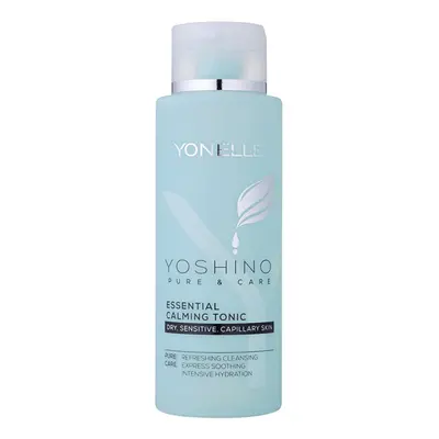 Yonelle Yoshino Pure&Care nyugtató tonik az érzékeny, vörösödésre hajlamos bőrre 400 ml