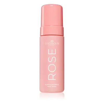 COCOSOLIS ROSE Clean & Hydrate Face Foam arctisztító hab hidratáló hatással 150 ml