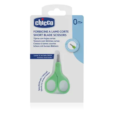 Chicco Short Blade Scissors körömvágó olló gyerekeknek, lekerekített végű 0 m+ 1 db