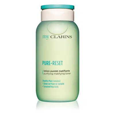 Clarins My Clarins Pure-Reset Purifying Matifying Toner tisztító és mattító tonik 200 ml