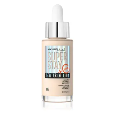 Maybelline SuperStay Vitamin C Skin Tint szérum egységesíti a bőrszín tónusait árnyalat 03 30 ml