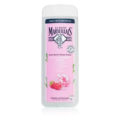 Le Petit Marseillais Raspberry & Peony Bio krémes tusoló gél 400 ml