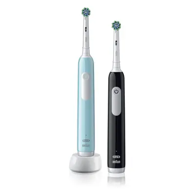 Oral B Pro Series 1 DUO elektromos fogkefe Blue & Black 2 db