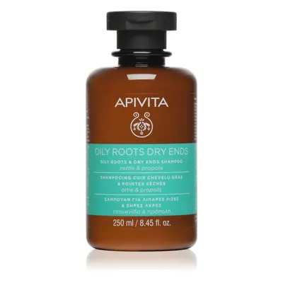 Apivita Oily Roots & Dry Ends Oily Roots & Dry Ends Shampoo sampon zsíros fejbőrre és száraz haj