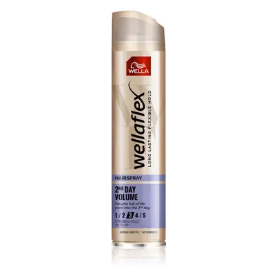 Wella Wellaflex 2nd Day Volume hajlakk közepes fixálás dús hatásért 250 ml