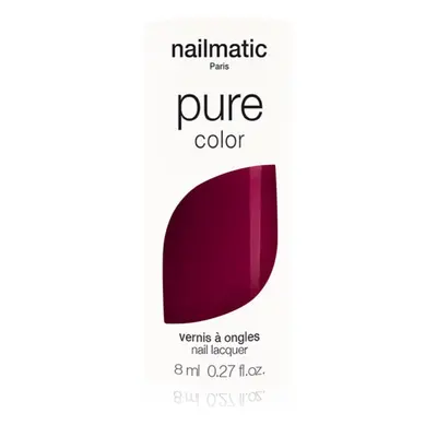 Nailmatic Pure Color körömlakk FAYE-Bordeaux Red 8 ml