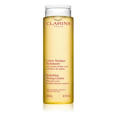 Clarins Cleansing Hydrating Toning Lotion hidratáló tonik normál és száraz bőrre 200 ml