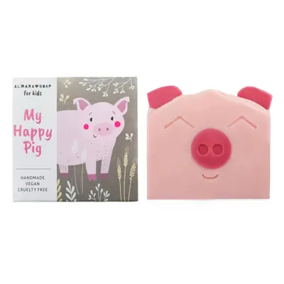 Almara Soap For Kids My Happy Pig kézműves szappan körte illatú gyermekeknek 100 g