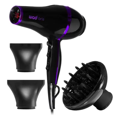 Wad Bris Hair Dryer hajszárító Black/Purple 1 db