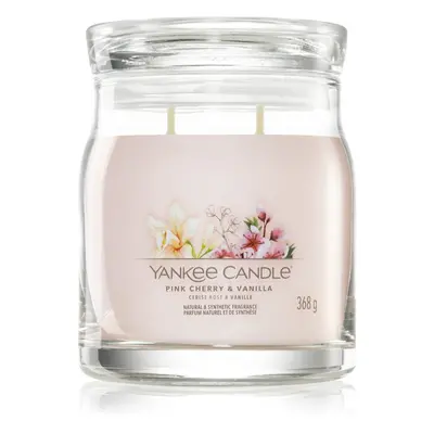 Yankee Candle Pink Cherry & Vanilla illatgyertya Signature 368 g