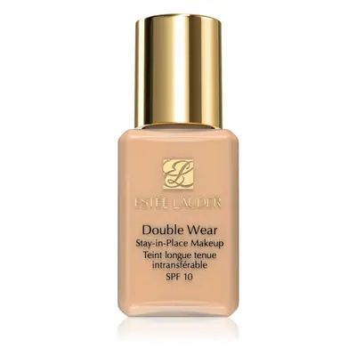 Estée Lauder Double Wear Stay-in-Place Mini tartós alapozó SPF 10 árnyalat 1N2 Ecru 15 ml