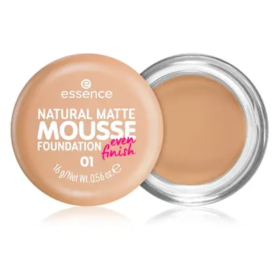 Essence NATURAL MATTE MOUSSE hab make-up árnyalat 01 16 g