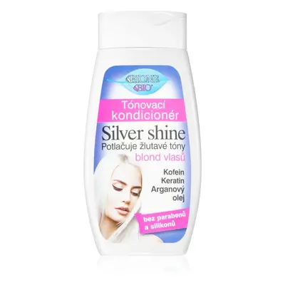 Bione Cosmetics Silver Shine hidratáló kondicionáló sárga tónusok neutralizálására 260 ml