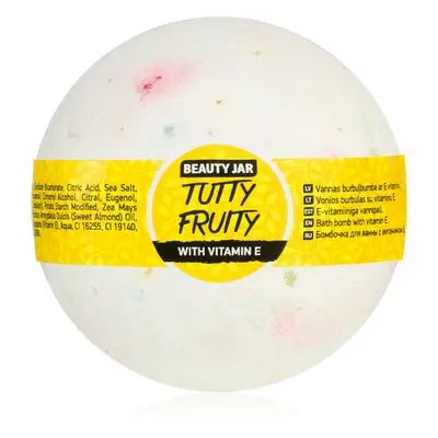 Beauty Jar Tutty Fruity fürdőgolyó E-vitaminnal 150 g