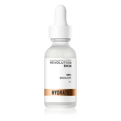 Revolution Skincare Hydrate 100% Squalane 100% szkvalán az élénk és kisimított arcbőrért 30 ml