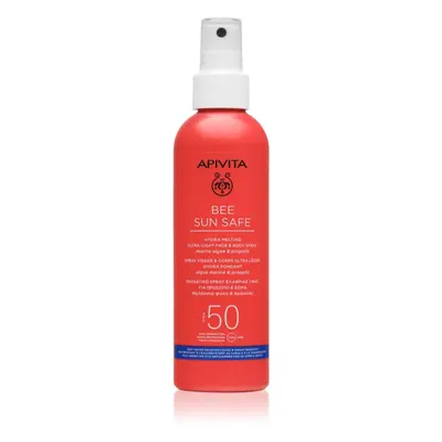 Apivita Bee Sun Safe Hydra Melting Ultra-Light SPF50 napozó spray SPF 50 200 ml