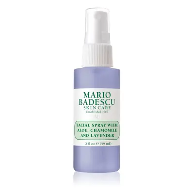 Mario Badescu Facial Spray with Aloe, Chamomile and Lavender arc spray nyugtató hatással 59 ml