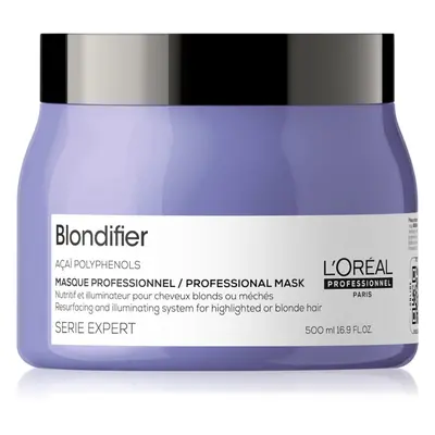 L’Oréal Professionnel Serie Expert Blondifier regeneráló és helyreállító maszk a szőke és melíro