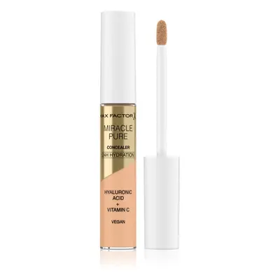 Max Factor Miracle Pure Skin folyékony fedő korrektor hidratáló hatással árnyalat 01 7,8 ml