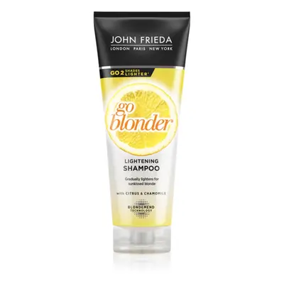 John Frieda Sheer Blonde Go Blonder világosító sampon szőke hajra 250 ml