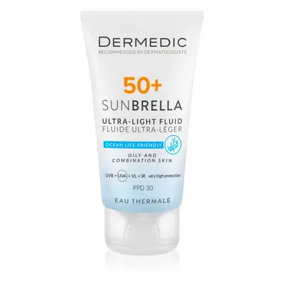 Dermedic Sunbrella napozó emulzió zsíros bőrre SPF 50+ 40 ml