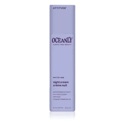 Attitude Oceanly Night Cream éjszakai krém az öregedés összes jele ellen peptidekkel 30 g