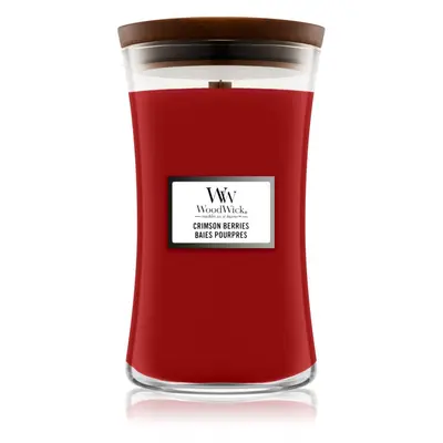 Woodwick Crimson Berries illatgyertya fa kanóccal 610 g