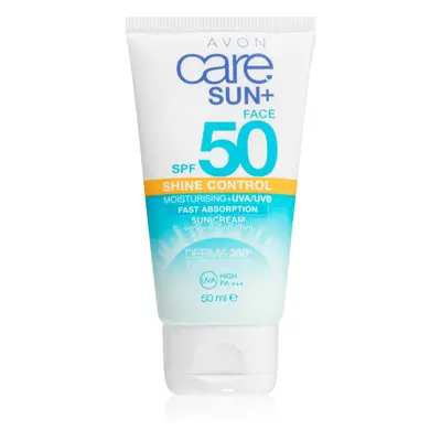 Avon Care Sun + mattító krém napozáshoz SPF 50 50 ml