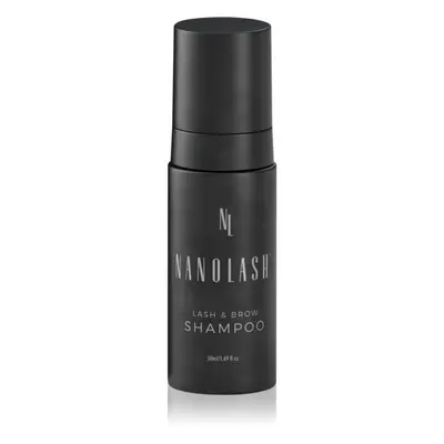 Nanolash Lash & Brow Shampoo tisztító sampon Szempillákra és szemöldökre 50 ml