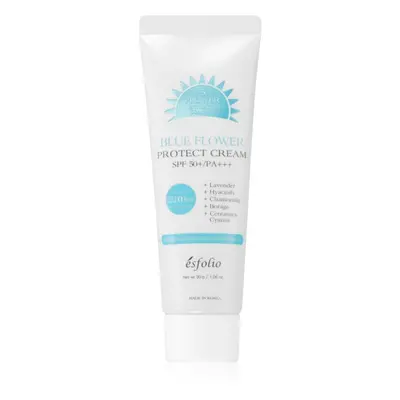 esfolio Protect Cream Blue Flower hidratáló védőkrém SPF 50+ 30 g